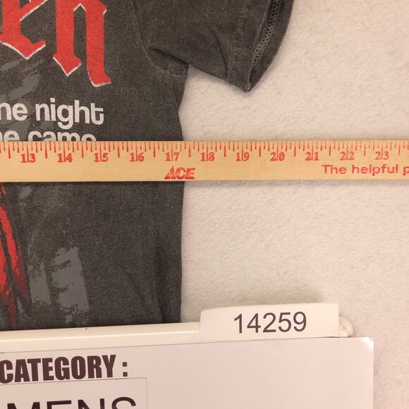 Halloween Movie Short Sleeve Casual Crew Neck Graphic T Shirt Mens Size S Gray - Picture 7 of 9